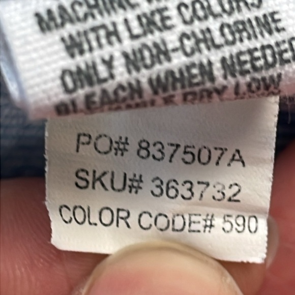 RSQ Boyfriend Jeans Tillys Loose Distressed Light Wash Blue Button Fly Sz 30 - Picture 12 of 12